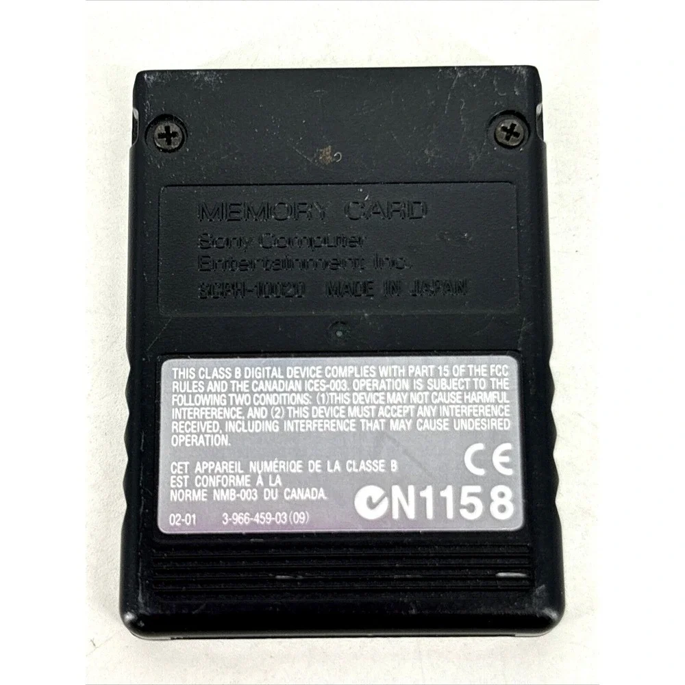 Sony Playstation 2 PS2 Official OEM MagicGate 8mb Memory Card Genuine SCPH-10020